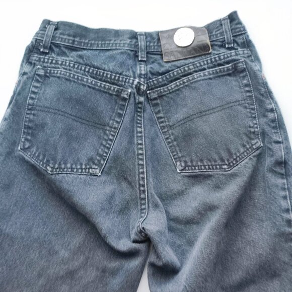 Vintage Santana by Parasuco jeans women's size 31 black curvy high-rise - Picture 3 of 15